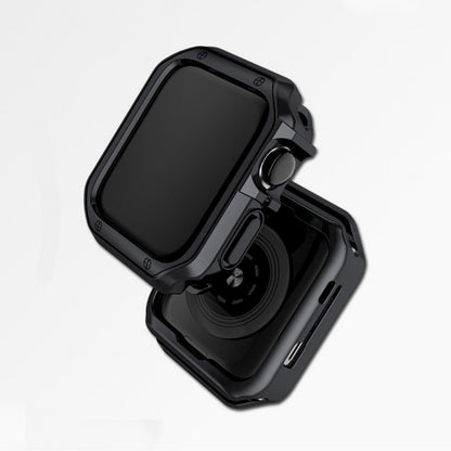 HURTEL Case for Apple Watch Series 7/8/9 41 mm Soft Strong Watch Case - black – image 8