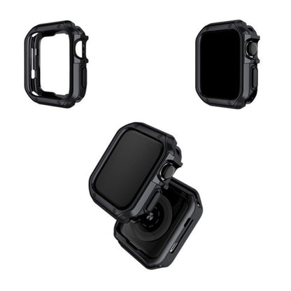 HURTEL Apple Watch Ultra 1/2 49 mm Soft Strong Watch Case - black – image 3