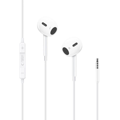 Tech-Protect Ultraboost Core G2 Mini Jack wired in-ear headphones - white – image 2