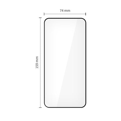 Tech-Protect Tempered glass for Xiaomi 15T / 15T Pro Glass Fit+ black - 2 pcs. – image 2