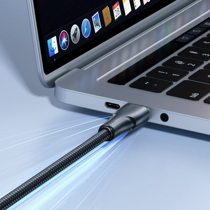 WOZINSKY Braided cable USB-A - USB-C 2.4A 1m black – image 25