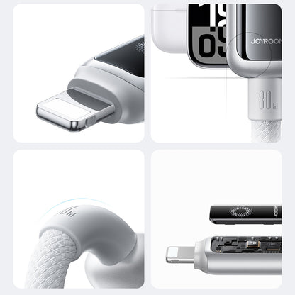 JOYROOM USB-C - iPhone Lightning cable 30W 1.2m - white – image 8