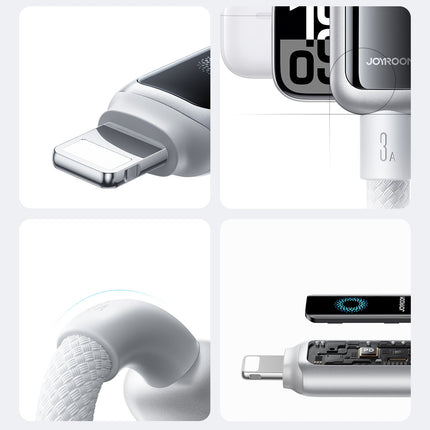 JOYROOM USB-A - iPhone Lightning 3A cable 1.2m - white – image 10