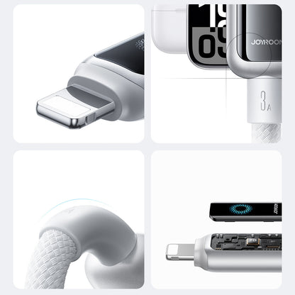 JOYROOM USB-A - iPhone Lightning 3A cable 1.2m - white – image 10