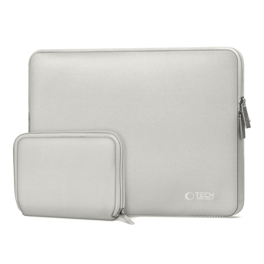 Tech-Protect Neoslim sleeve bag for a 15-16" laptop + accessory case - gray – image 2