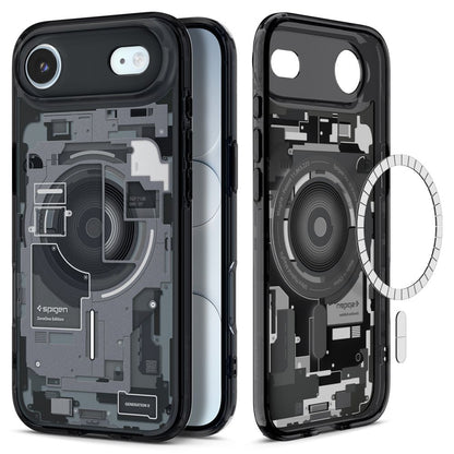 SPIGEN Case for iPhone 17 Air MagSafe Ultra Hybrid Zero One - black