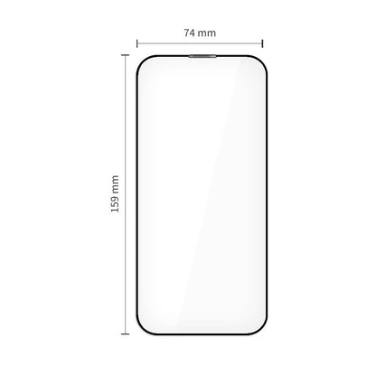 Tech-Protect Tempered glass for iPhone 17 Pro Max with Quick Set+ applicator, black - 2 pcs. – image 3
