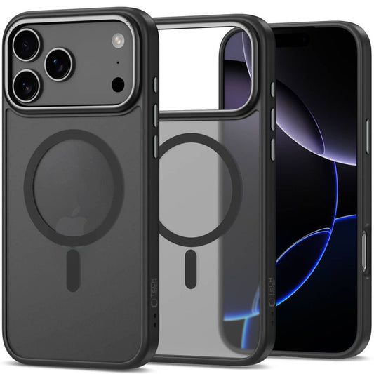Tech-Protect Protective case for iPhone 17 Pro MagSafe CamEdge - transparent and matte