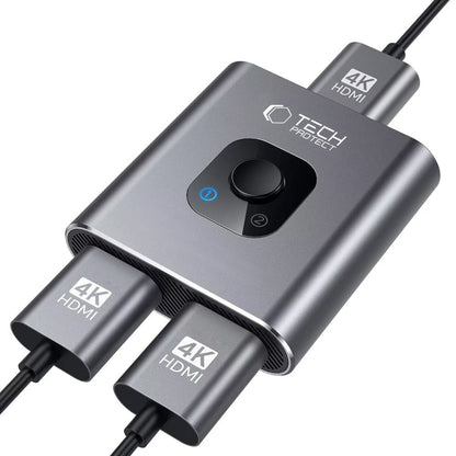 Tech-Protect HUB adapter 2in1 HDMI 4K 60HZ - gray – image 4