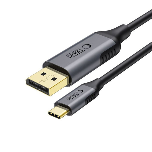 Tech-Protect USB-C - DisplayPort UltraBoost 1.4 8K 60Hz cable 180cm - black