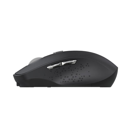 WOZINSKY Ergonomic wireless mouse with 6 buttons, Bluetooth 1600 DPI - black – image 3