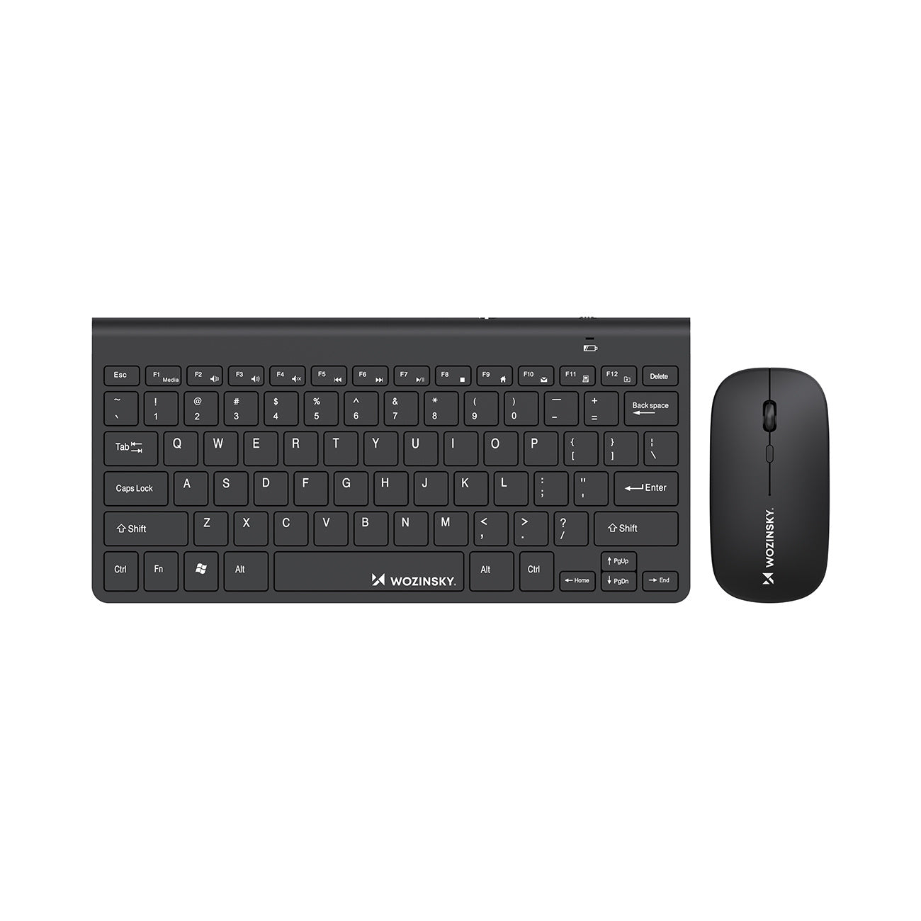WOZINSKY 2.4 GHz wireless keyboard and mouse set - black – image 4