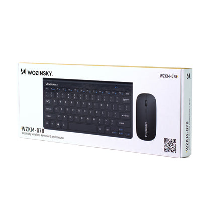 WOZINSKY 2.4 GHz wireless keyboard and mouse set - black – image 6