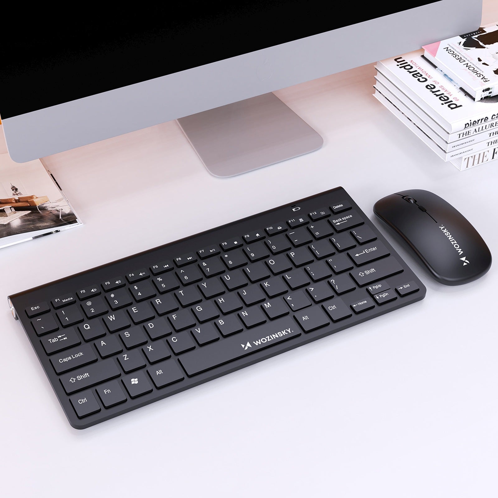 WOZINSKY 2.4 GHz wireless keyboard and mouse set - black – image 8