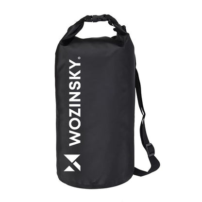 WOZINSKY Waterproof outdoor bag for SUP kayak 10l - black
