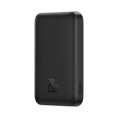 BASEUS 6000mAh 20W induction powerbank with USB-C Magnetic Mini Air cable - black