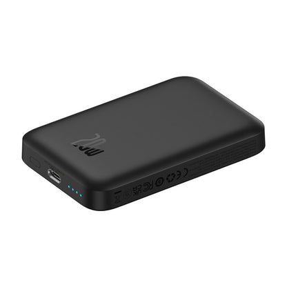 BASEUS 6000mAh 20W induction powerbank with USB-C Magnetic Mini Air cable - black – image 7