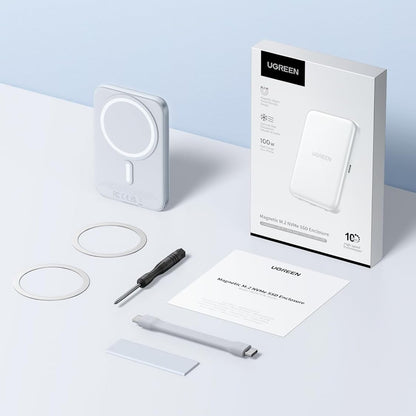 UGREEN Magnetic case for M.2 NVMe SSD drive - white – image 3
