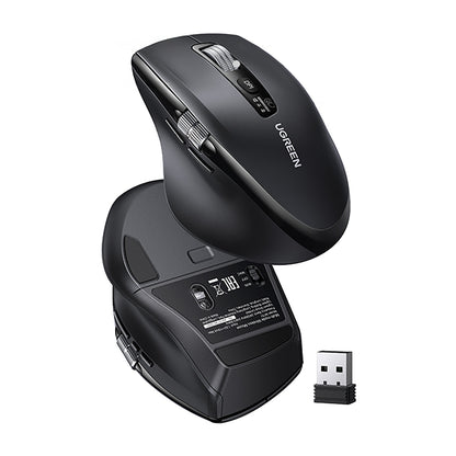 UGREEN Wireless optical mouse, 5 buttons, 5000 DPI roller - black – image 2