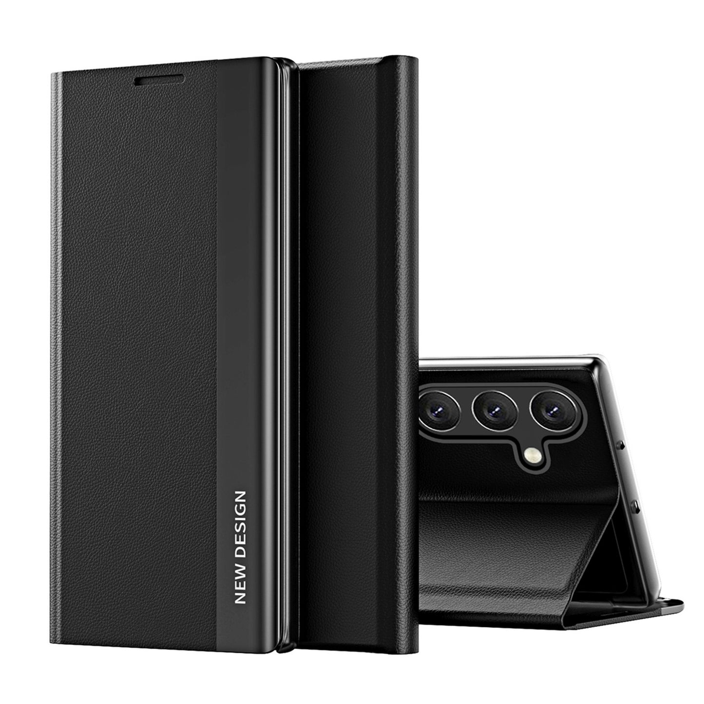 HURTEL Retail Display Cases – Case with flap and stand for