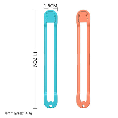 HURTEL 15-in-1 set of family accessories for the Nintendo Switch 2 console - orange and blue – image 8
