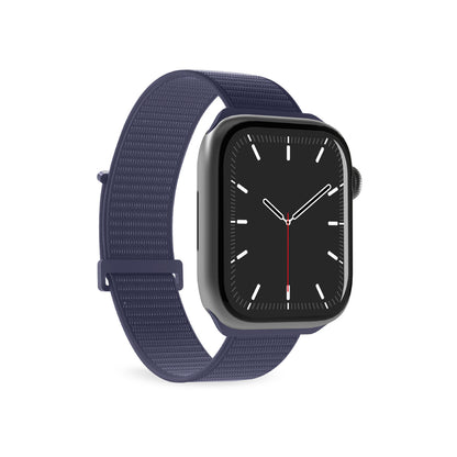 PURO Nylon strap for Apple Watch 44/45/46/49mm Sport - navy blue