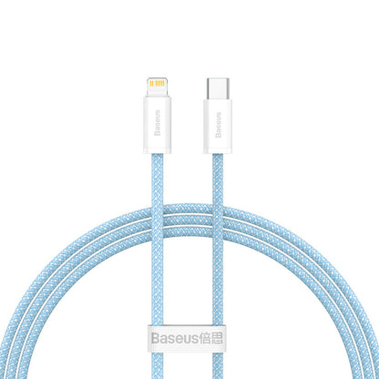 BASEUS USB-C cable - iPhone Lightning Dynamic Series 20W 1m - blue