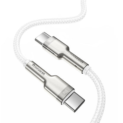 BASEUS Cafule Metal 100W 2m USB-C cable - white – image 3
