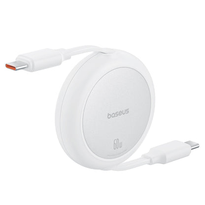 BASEUS Retractable cable USB-C Free2Pull 60W 1m - white – image 2