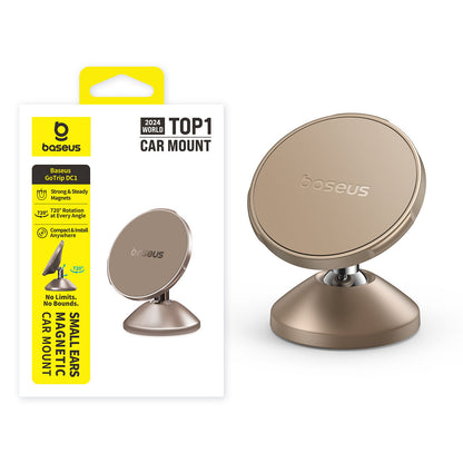 BASEUS GoTrip DC1 MagSafe magnetic car holder for smartphone on windshield and board - gold – image 3