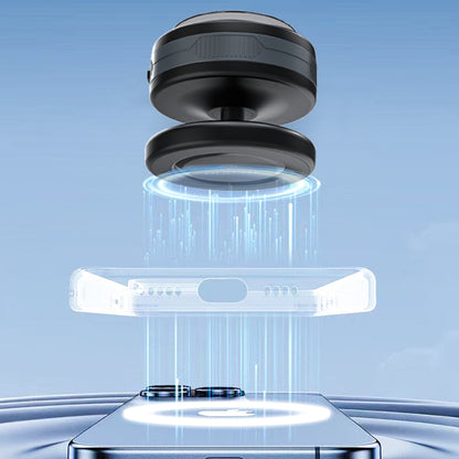 DUDAO Car holder with a wireless suction cup charger for a MagSafe 15W smartphone – image 6