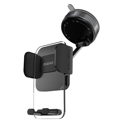 DUDAO Car holder for smartphone with suction cup on the dashboard - black – image 3
