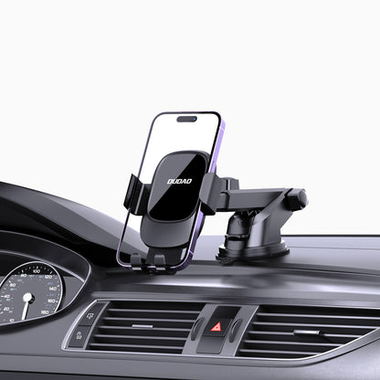DUDAO Gravity car holder for a smartphone with a suction cup for the windshield - black – image 5