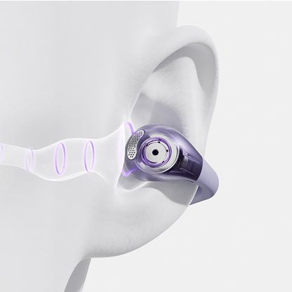 QCY Crossky C30 OWS IPX4 Bluetooth open wireless headphones - purple – image 8
