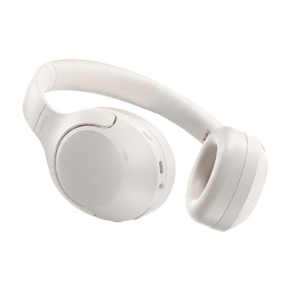 QCY H3 Lite ANC Bluetooth wireless over-ear headphones - white – image 3