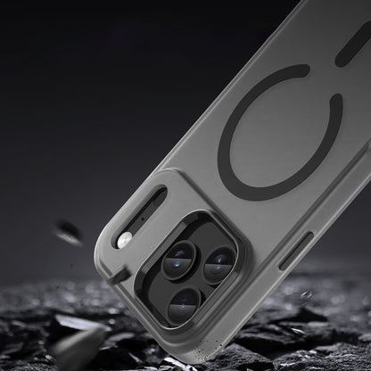 HURTEL Case for iPhone 17 Pro Max Magnetic Abrasive MagSafe - matte black – image 9