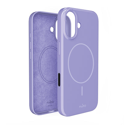 PURO Pulse polycarbonate protective case for iPhone 17 - purple