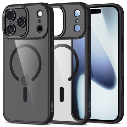 Tech-Protect Case for iPhone 17 Pro Max MagMat MagSafe - transparent and black