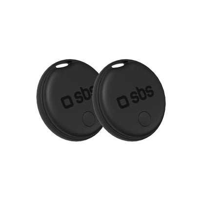 SBS Track My Dual universal locator black - set of 2 pcs.