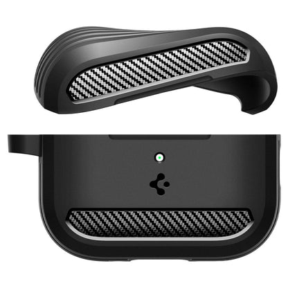 SPIGEN AirPods Pro 3 Rugged Armor case - matte black – image 4
