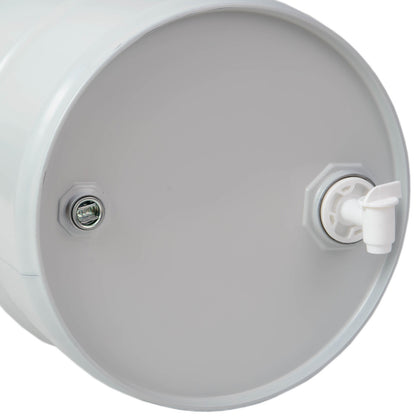 Beczkopol Steel metal barrel TH 60L, 2 and 3/4 caps with tap, certificate - GRAY – image 5