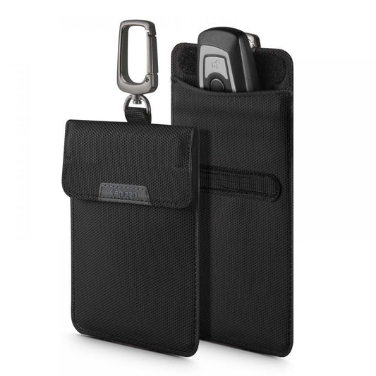SPIGEN Anti-theft key case that blocks the Keyless RFID signal - black
