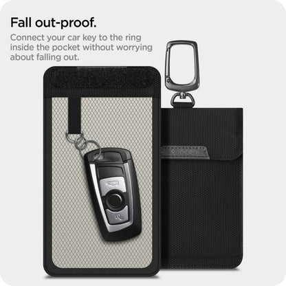 SPIGEN Anti-theft key case that blocks the Keyless RFID signal - black – image 8