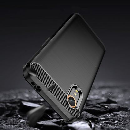 Tech-Protect Back case for Samsung Galaxy XCover 7 TPUCarbon - black – image 4
