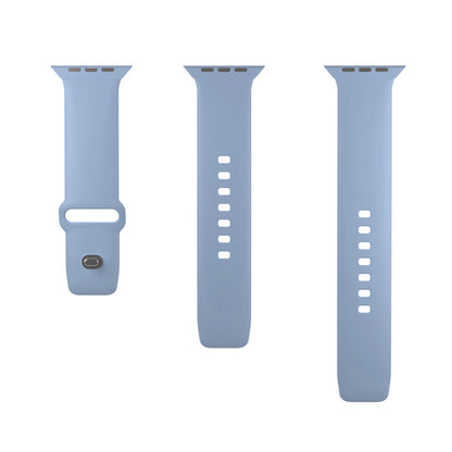 PURO Silicone strap for Apple Watch 42 44 45 49 mm Icon light blue - 2 pcs. – image 10