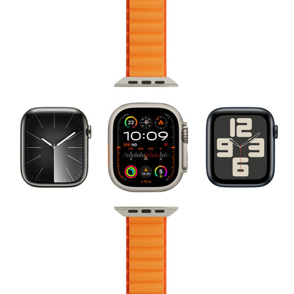 PURO Nylon strap for Apple Watch 42 44 45 49 mm Extreme - orange – image 2