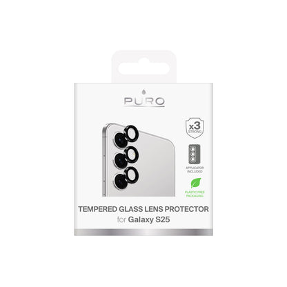 PURO Tempered glass for camera lenses for Samsung Galaxy S25 Single Camera Lens – image 2