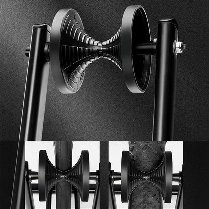 WOZINSKY Folding service bicycle stand for 20-29 inch wheels - black – image 6