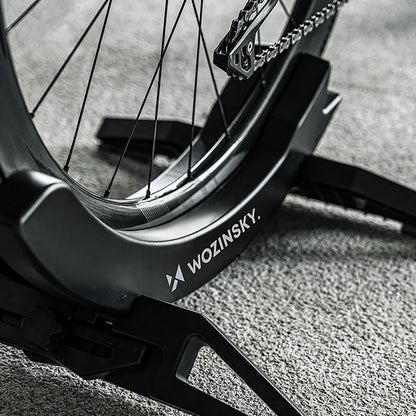 WOZINSKY Stable service bicycle stand for a bicycle wheel 3-8 cm - black – image 6