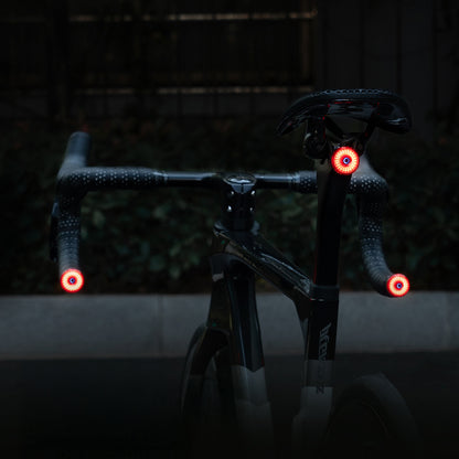 WOZINSKY Rear lights waterproof intelligent lights black 2 pcs. – image 8